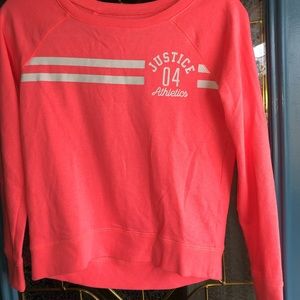 Pink Justice sweatshirt